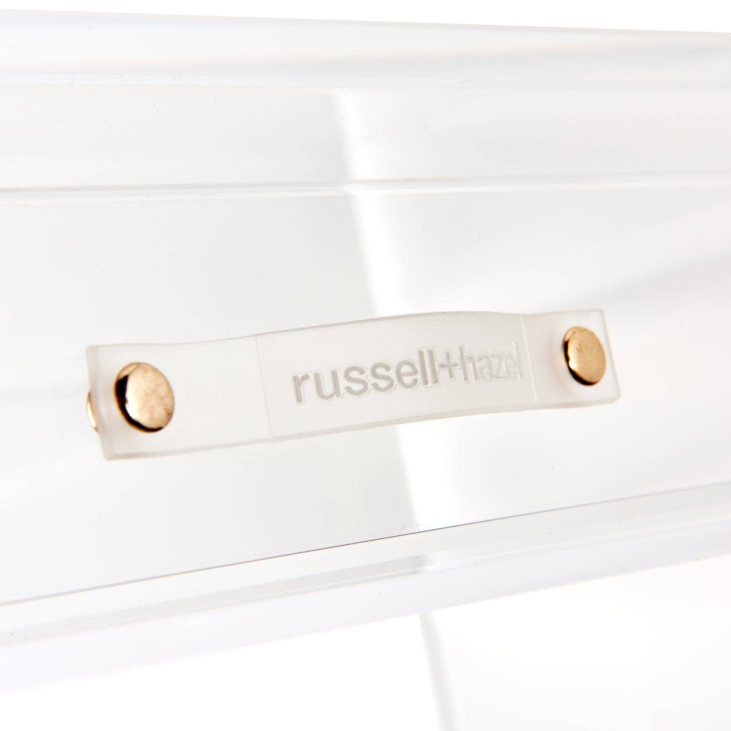 Acrylic Monitor Stand with Drawer
