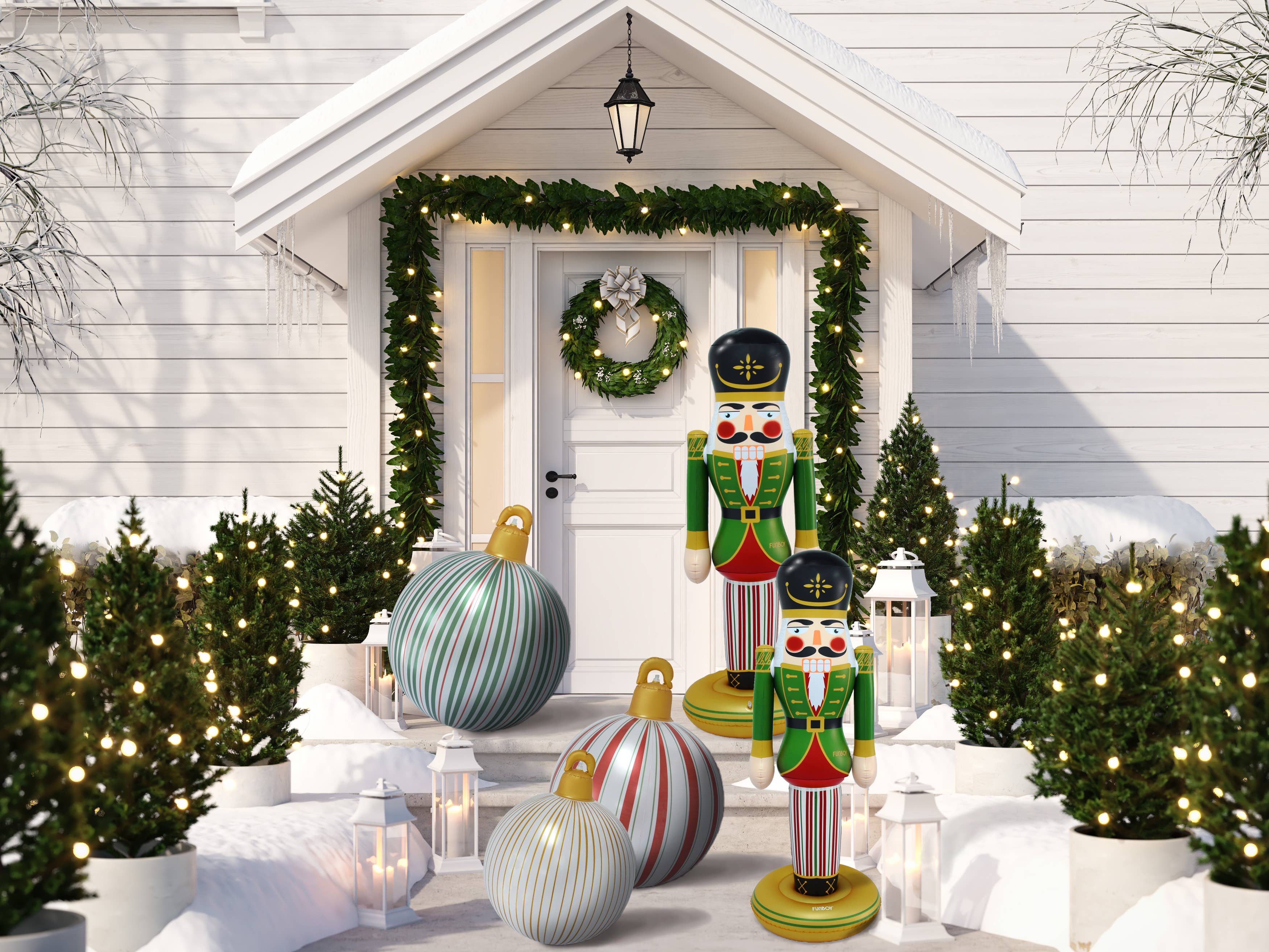 Classic Inflatable Nutcracker - 3.5 ft