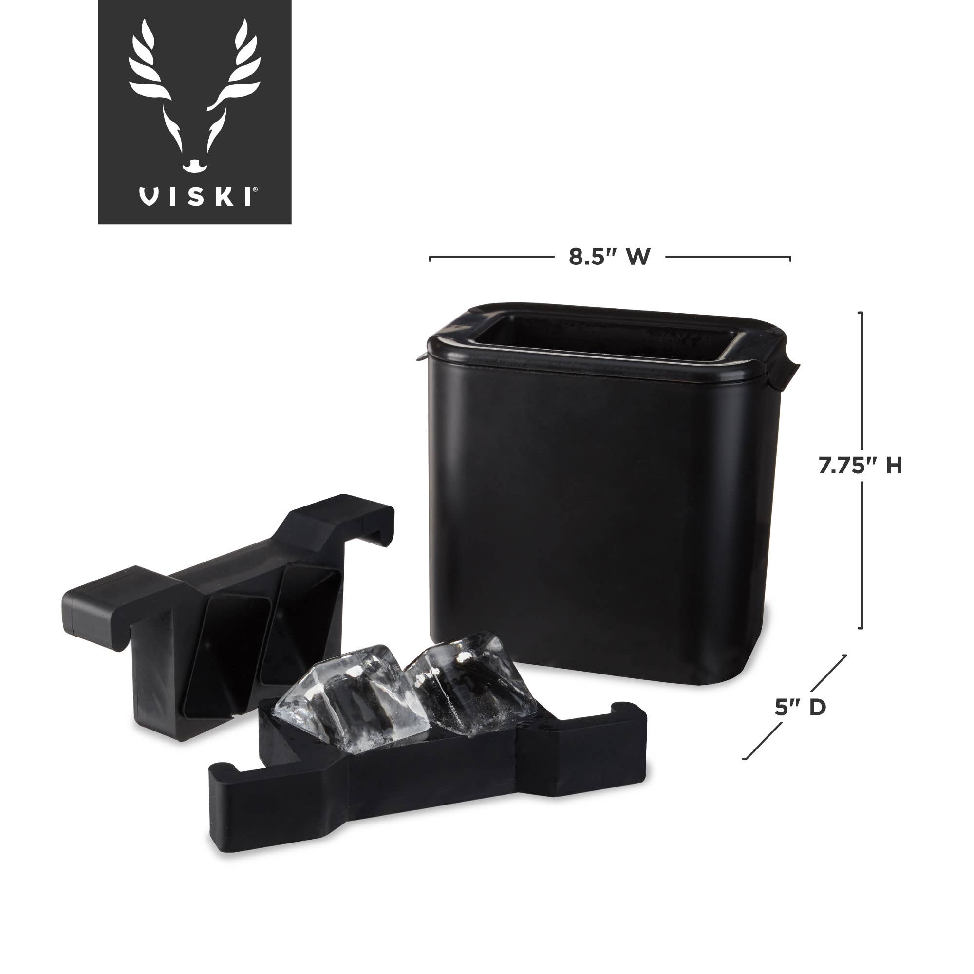 Glacier Rocks® Clear Ice Cube Maker by Viski