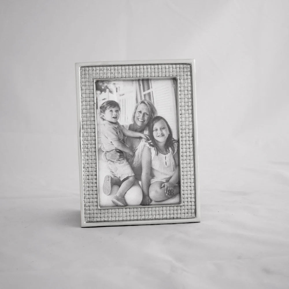Beatriz Ball - Giftables Tiffany 4x6 Frame - Silver