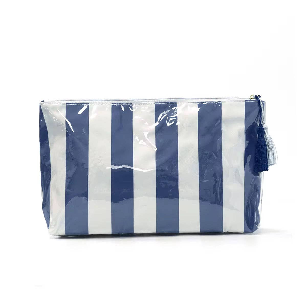 Preppy Stripe Cosmetic Bag