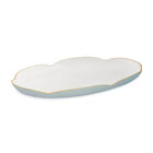 Beatriz Ball ENCANTO Amelia Oval Tray (Slate and White)