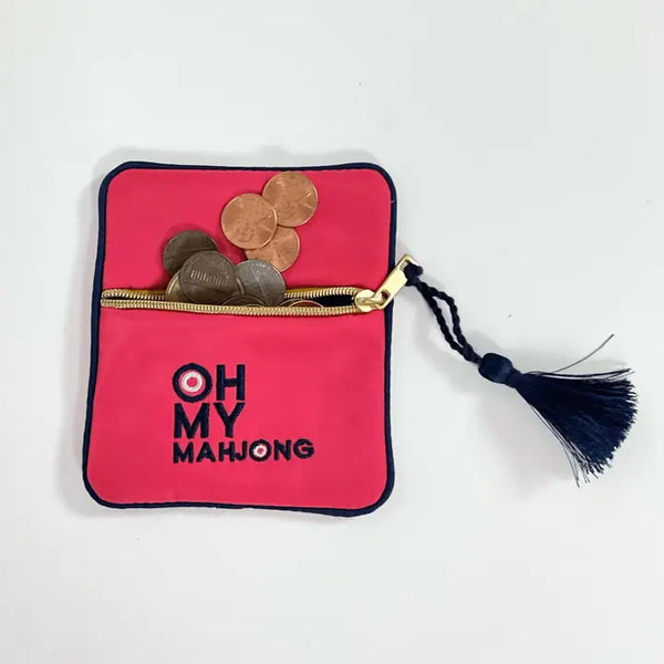 Mahj Jong Dice Coin Bag