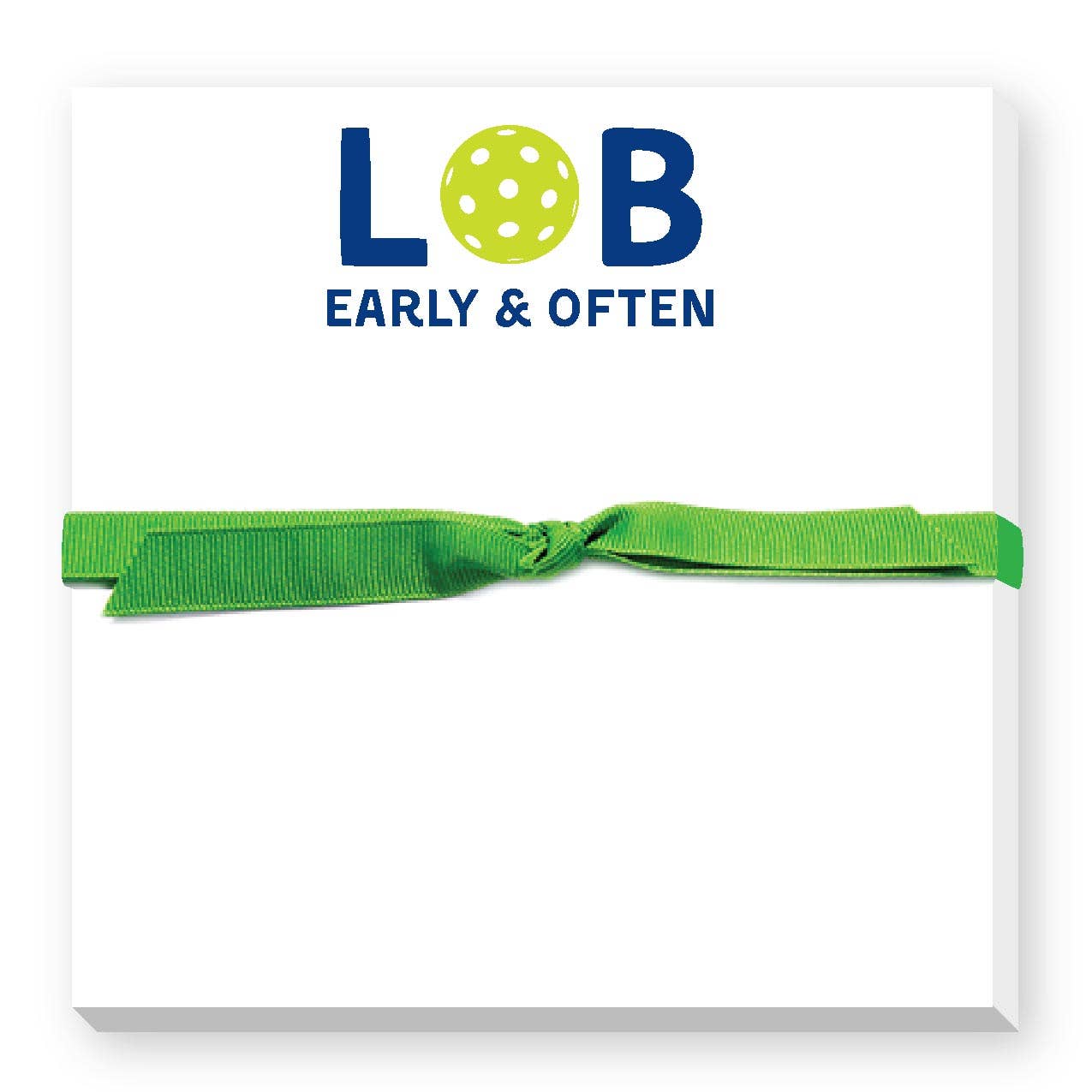 PICKLEBALL LOB DOODLE NOTEPAD