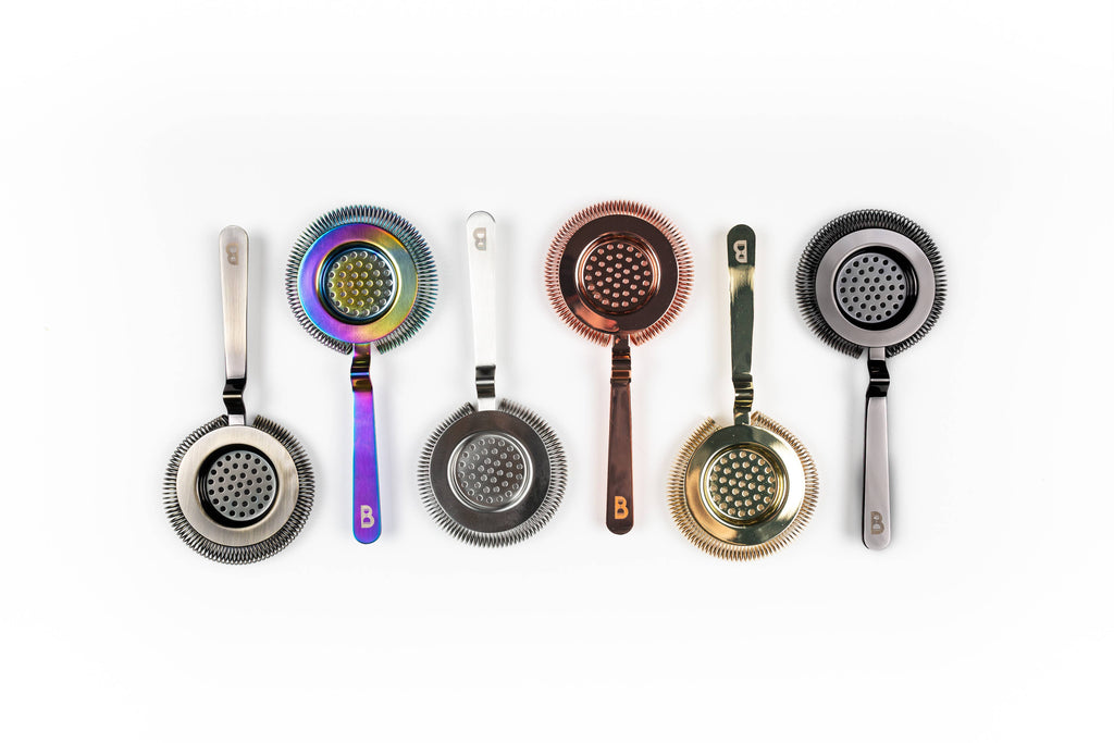 Deluxe Antique-Style Hawthorne Strainer: Silver