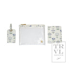 Luxe Saffiano Trvl 3pc Set - Provence