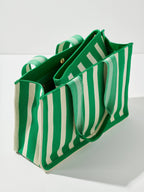 ISLA BOXY TOTE: NAVY