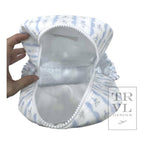 Mini Backer - Ribbon Floral Blue