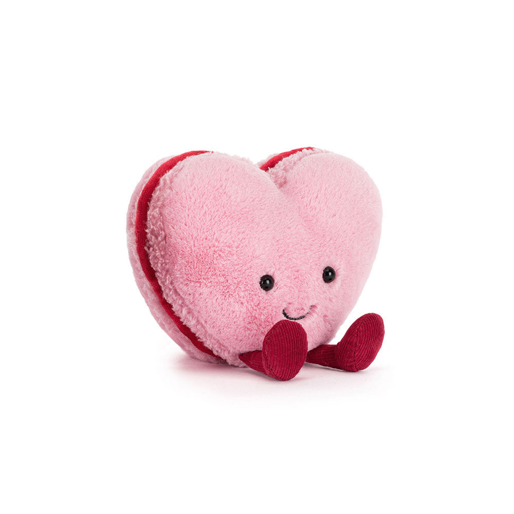 Jellycat Amuseables Colette Pink Heart Macaron