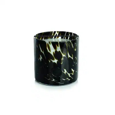 AG Opal Glass Three Wick Candle Jar- Black Fig Vet