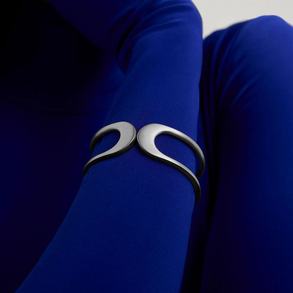 Crosby Midi Cuff - Silver