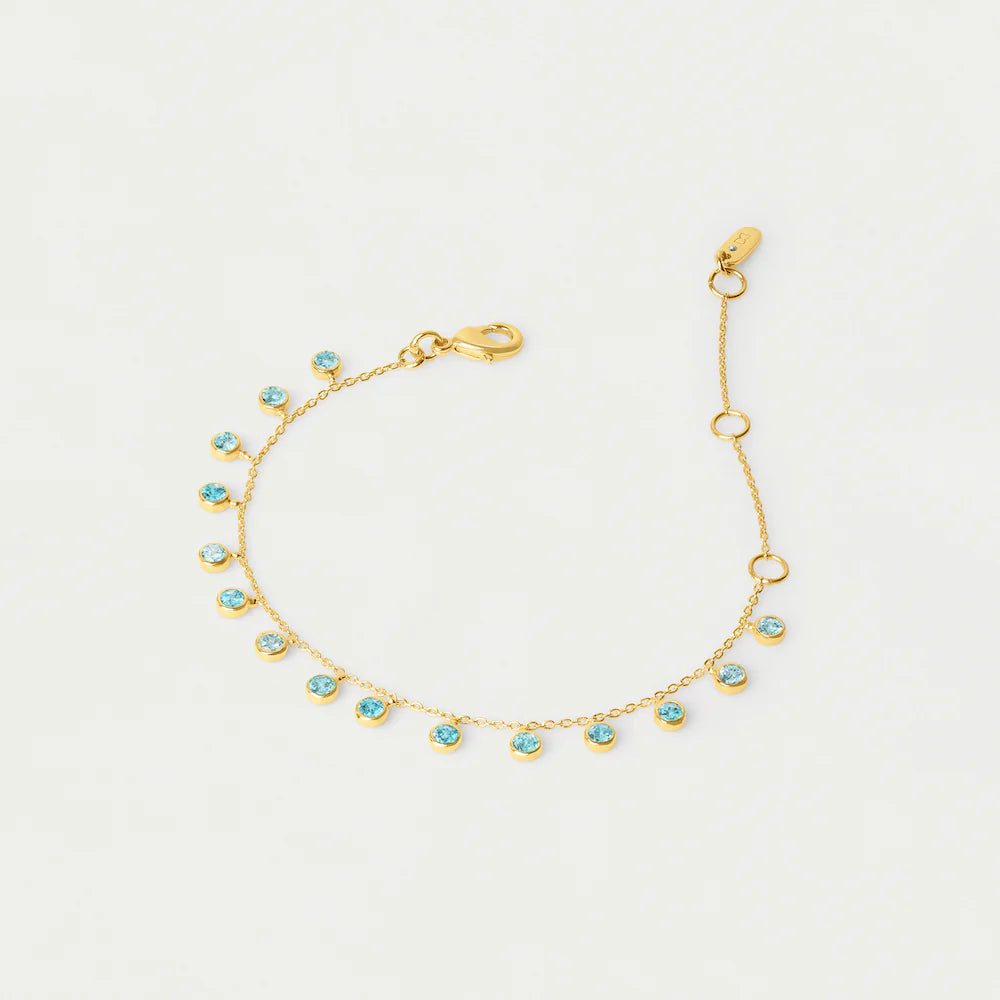 Orsay Charm Bracelet Sky Blue