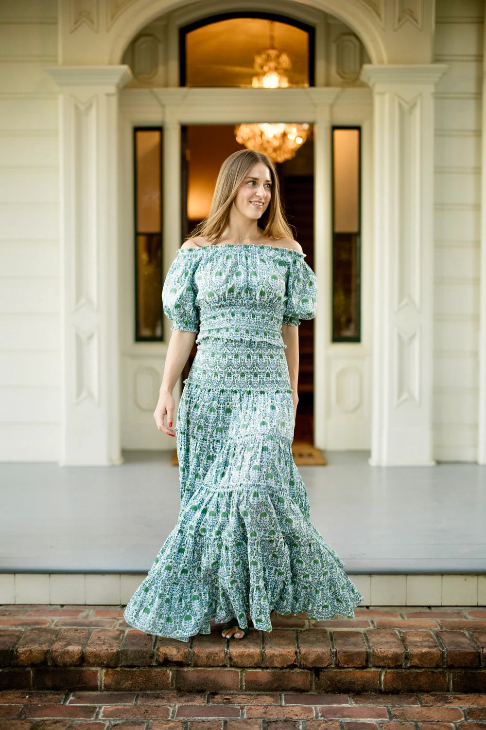 Bora Bora Smoked Tiered Skirt