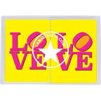 Canasta Cards LOVE block letters