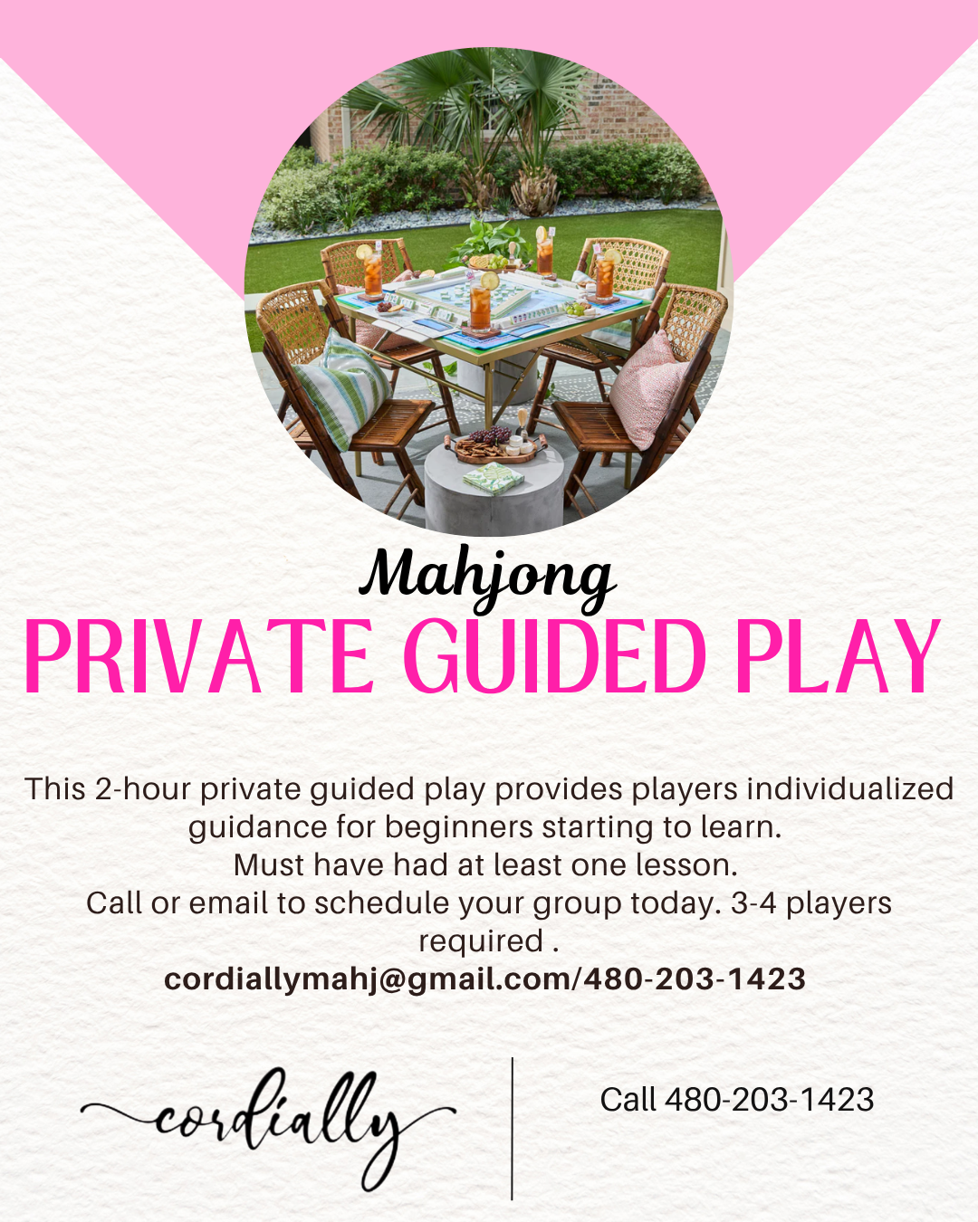 Mahjong - Private Guided Play