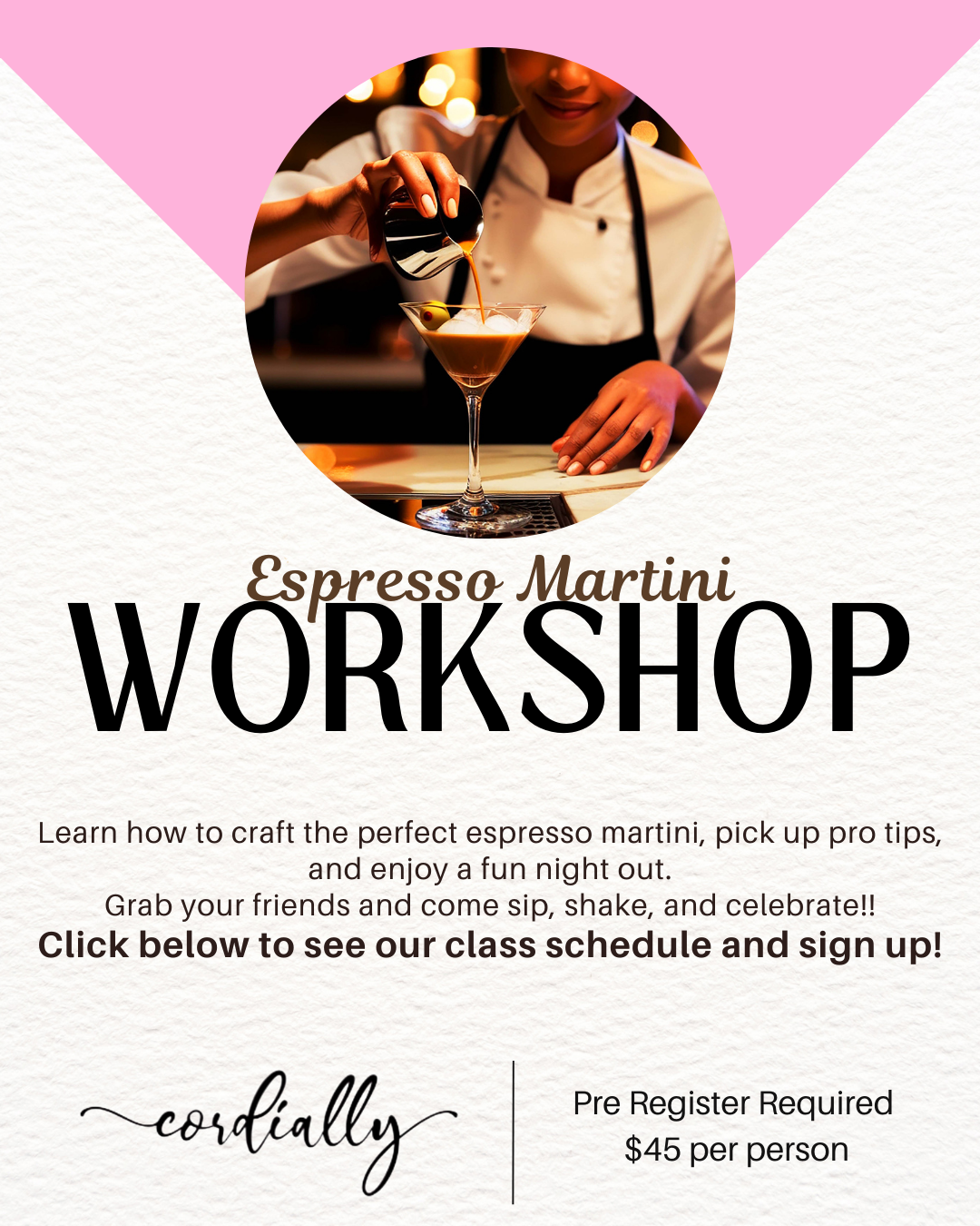 Espresso Martini Workshop