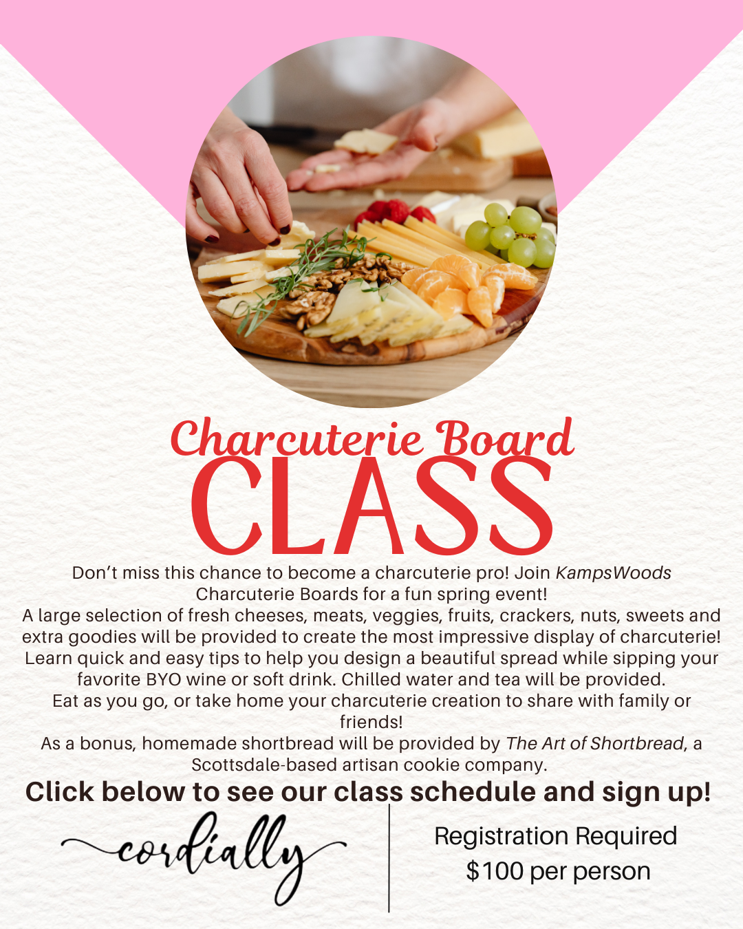3/26 Build a Charcuterie Board 5:30 - 7:30PM
