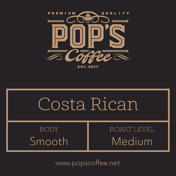 Costa Rican Pop's Premium Coffee 1-pot bag ground