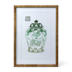 Lotus Framed Ginger Jar Wall Art, 3 Styles
