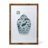 Lotus Framed Ginger Jar Wall Art, 3 Styles