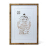 Lotus Framed Ginger Jar Wall Art, 3 Styles