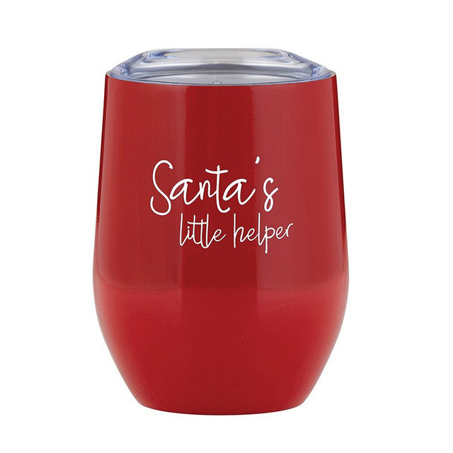 Holiday Stemless Wine Tumbler