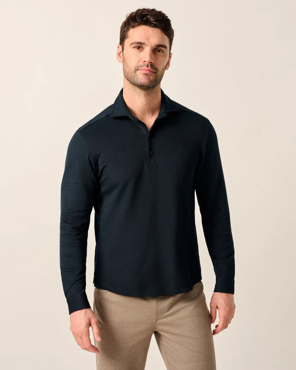 Top Shelf Long Sleeve Performance Polo - Highburry
