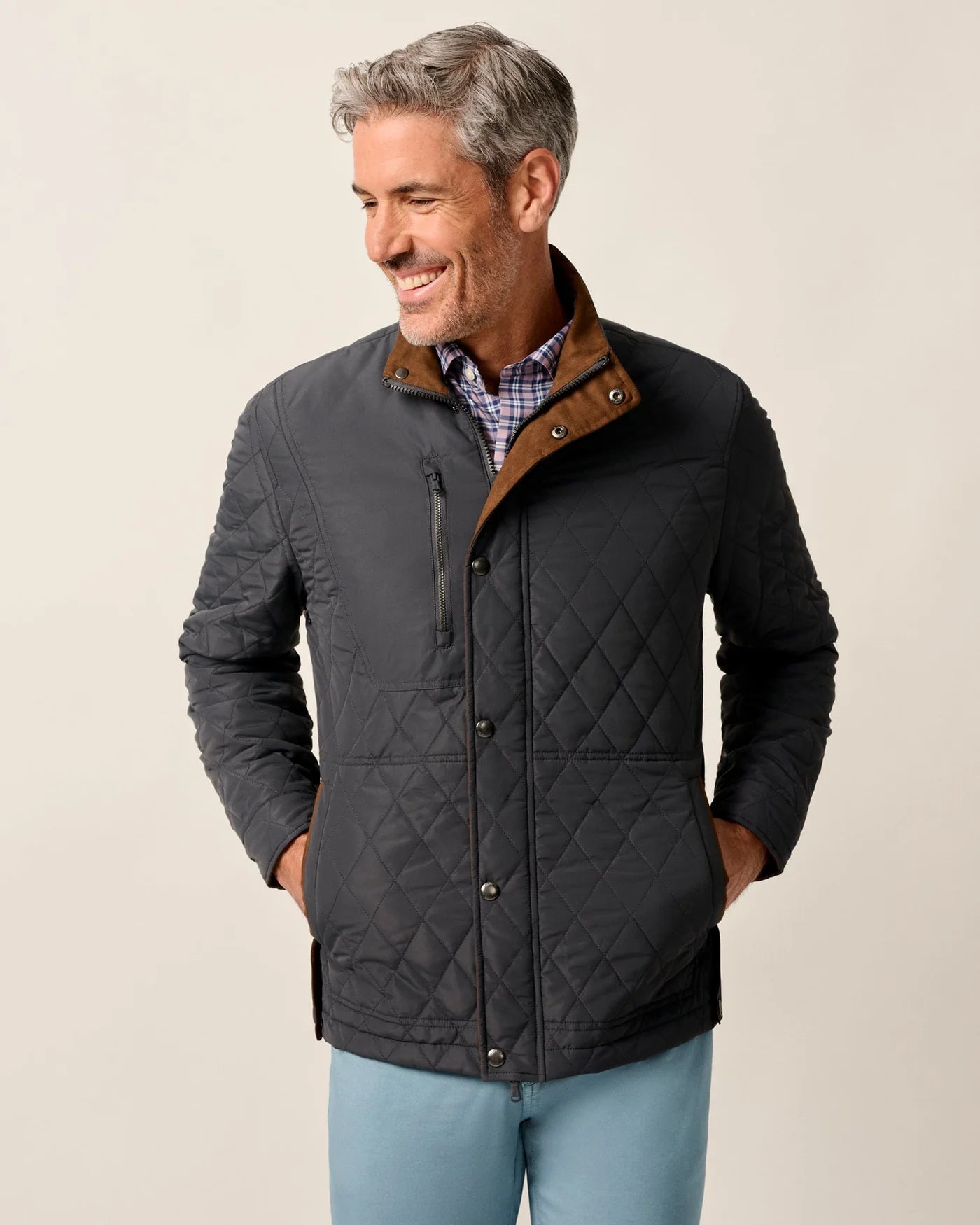 Juno Quilted Snap Jacket