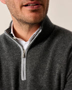 Niccolo Top Shelf Cashmere 1/4 Zip Sweater