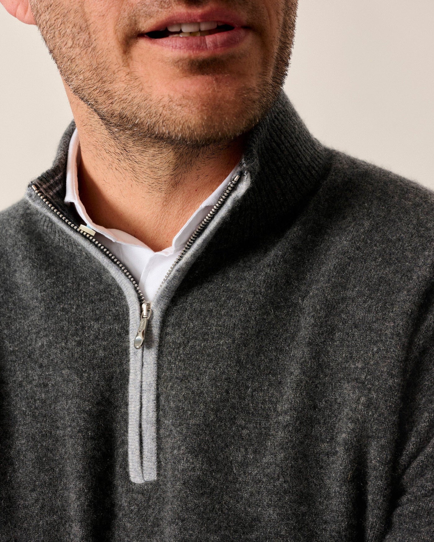 Niccolo Top Shelf Cashmere 1/4 Zip Sweater