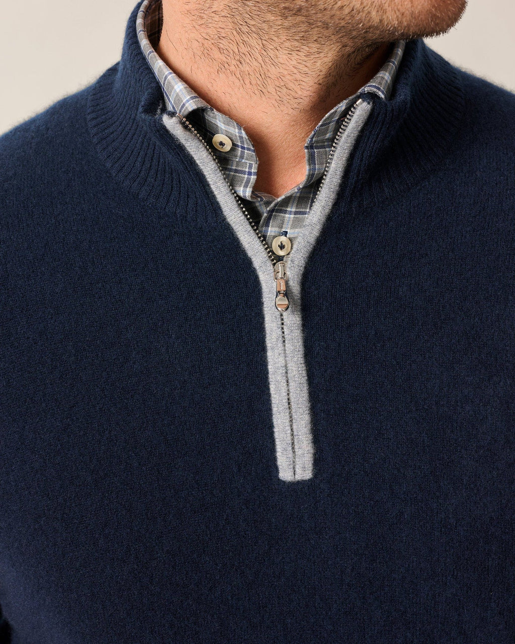 Niccolo Top Shelf Cashmere 1/4 Zip Sweater
