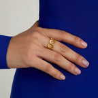 Dean Davidson Crosby Link Ring - Gold