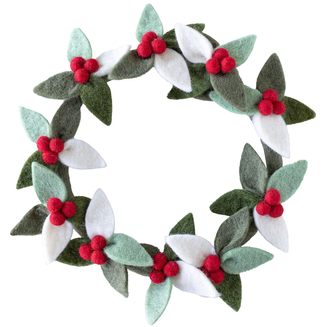 Felt Berry Wreath