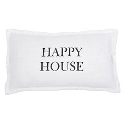 Happy House Pillow