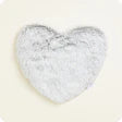 Marshmallow Gray Heart Heat Pad Warmies