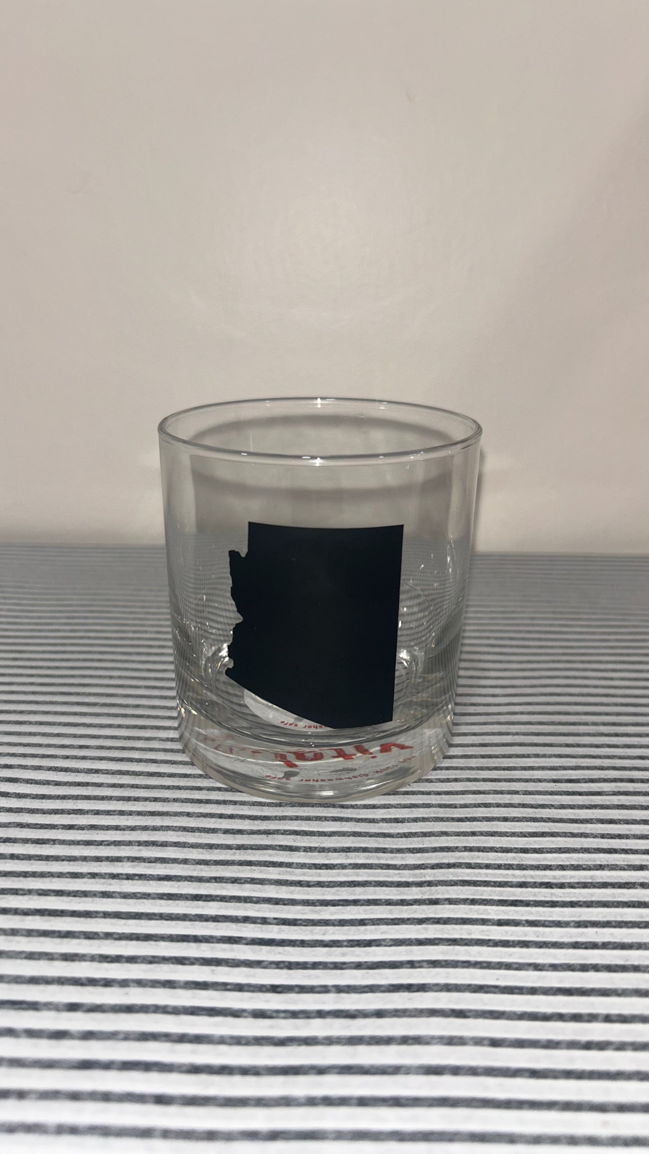 Vital Rocks Glass - AZ State Black