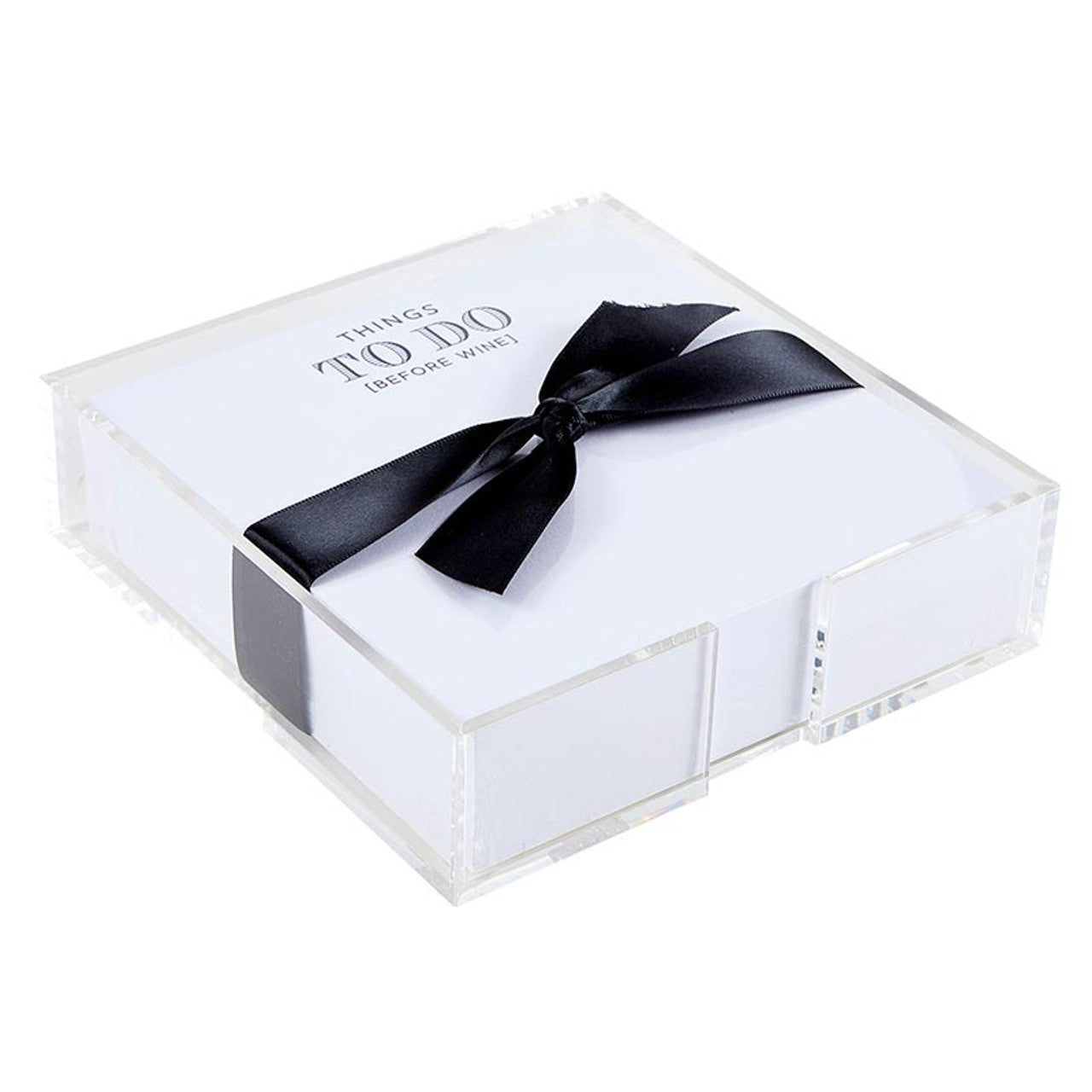 Square Notepaper with Acrylic Tray