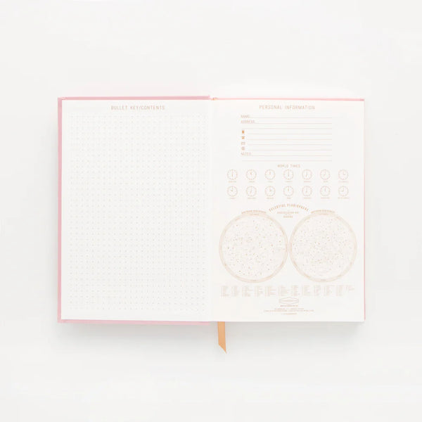 Metallic Suede Journal