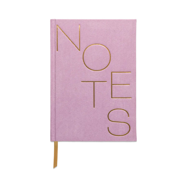 Metallic Suede Journal