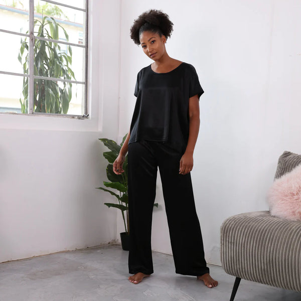 PJ Harlow Jolie Satin Pant
