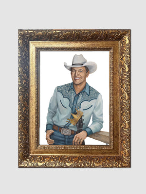 King George 16 X 20 LX Framed Art Print
