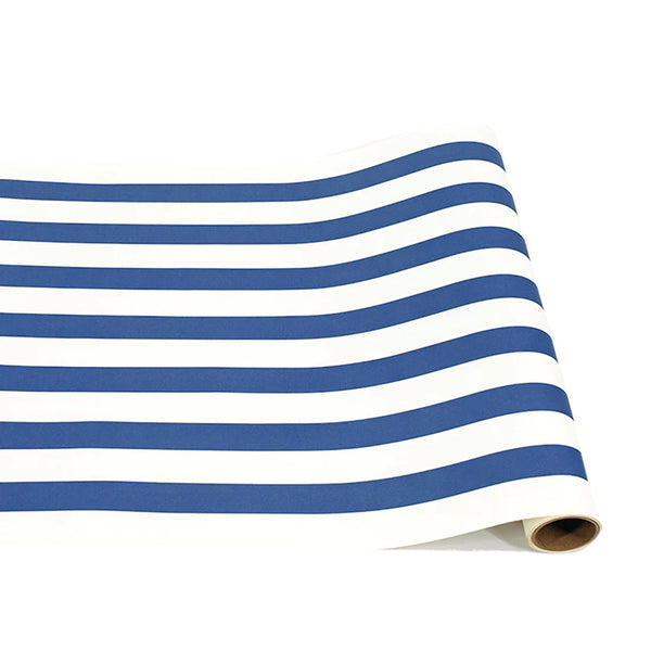 Hester and Cook Navy Classic Stripe Runner