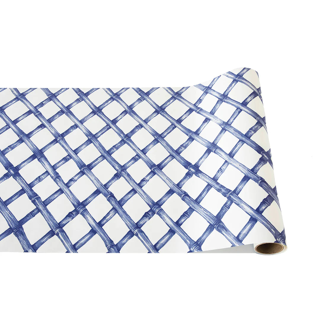 Hester and Cook Blue Lattice Table Runner