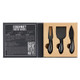 Black Gourmet Cheese Knives Book Box - Cheese Formaggio