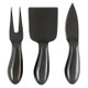 Black Gourmet Cheese Knives Book Box - Cheese Formaggio
