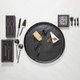 Black Gourmet Cheese Knives Book Box - Cheese Formaggio