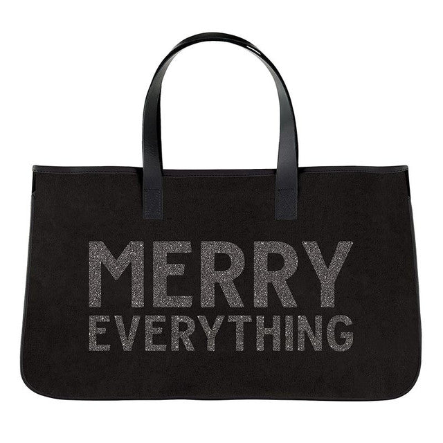Santa Barbara Holiday Canvas Tote