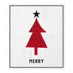 Organic Holiday Dish Cloth