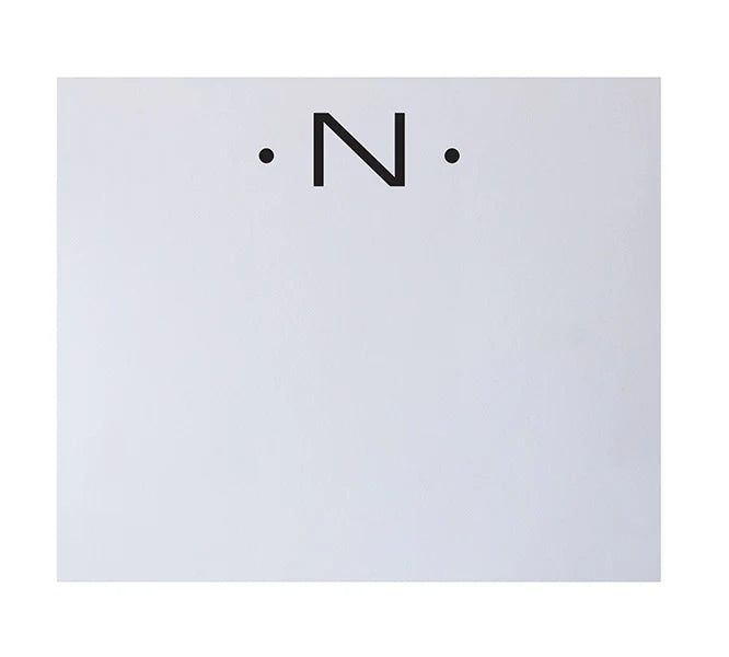 Luxe Initials N
