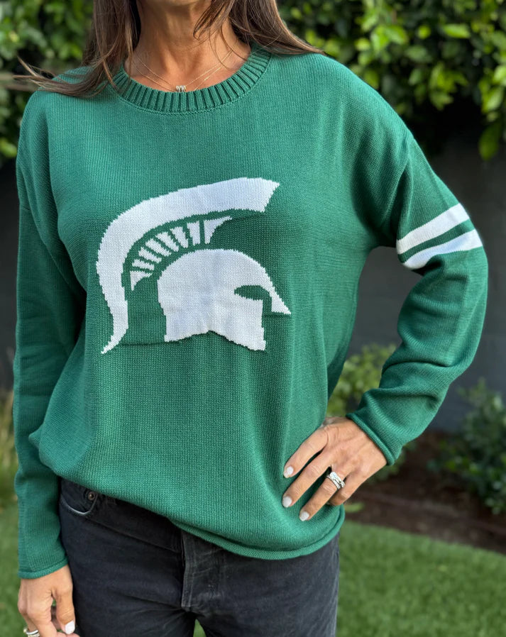 Michigan State - GO GREEN Sweater Knit